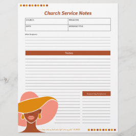 教会の民族女性サービスはキリスト教の聖書に注意 レターヘッド