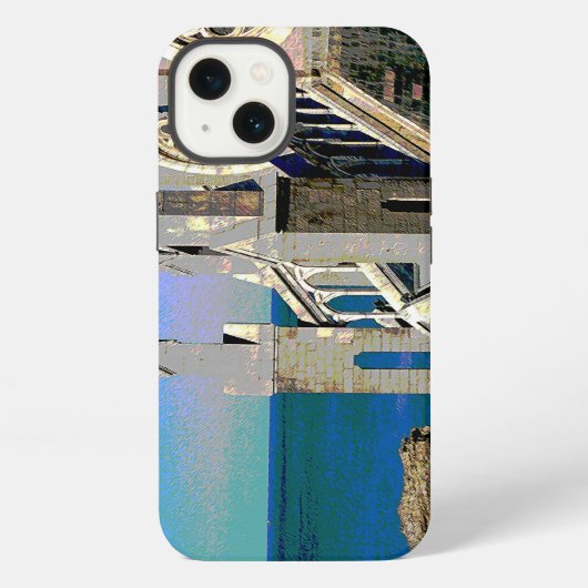 教会の海 iPhoneケース (裏面)