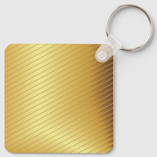 教会の牧師の上品な金ゴールドとブラック キーホルダー (裏面)