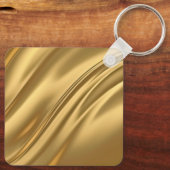 教会の牧師エレガント金ゴールドとブラック キーホルダー (裏面)