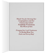 教会の牧師サンキューグレイクロス (内側 (右))