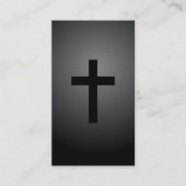 教会の牧師 名刺 (正面)