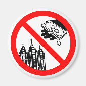 教会の磁石食べ物を与えを止めて マグネット (正面)