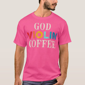 教会の礼拝バイオリン Tシャツ