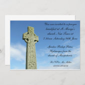 教会の祈り付き朝食会へのご招待 招待状 (正面/裏面)