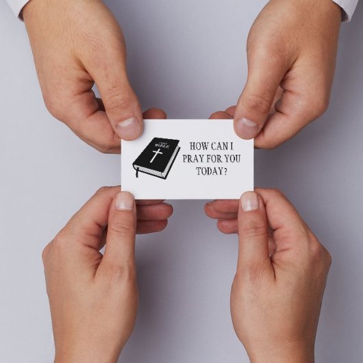 教会の祈牧師よ 名刺