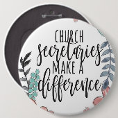 教会の秘書が違うボタンピンを作る 缶バッジ (正面&裏面)