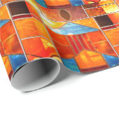 教会の窓から注ぎ出される魔法の光 ラッピングペーパー (ロールコーナー)