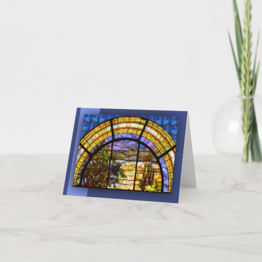 教会の窓 カード (正面)
