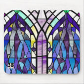 教会の窓 マウスパッド (正面)