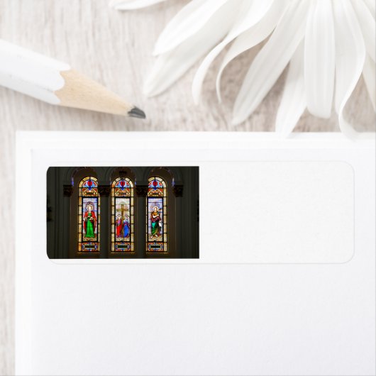 教会の窓 ラベル (インサイチュ)