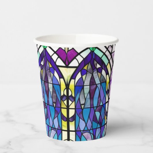 教会の窓 紙コップ (左)