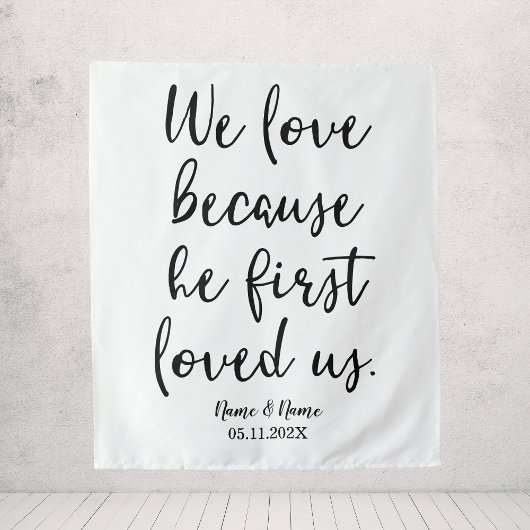 教会の結婚式の装飾 背景 式場 タペストリー