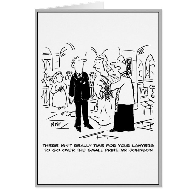 教会の結婚牧師が弁護士にノーと言う (正面)