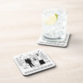 教会の結婚牧師が弁護士にノーと言う コースター (右側)