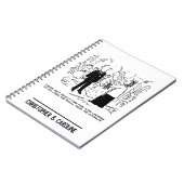 教会の結婚牧師が弁護士にノーと言う ノートブック (左側)