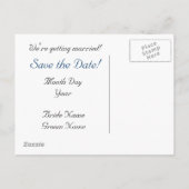 教会の虹の日付を保存 案内ポストカード (裏面)