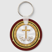 教会の記念日に安く好意を持って キーホルダー (裏面)