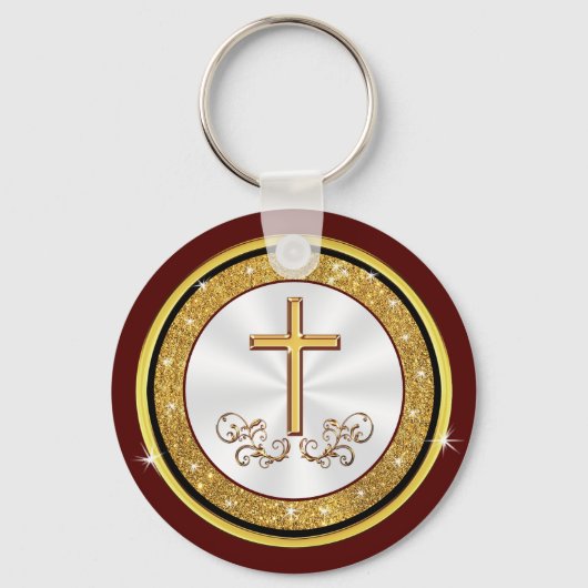 教会の記念日に安く好意を持って キーホルダー (裏面)