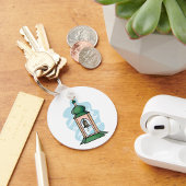 教会の鐘楼 キーホルダー