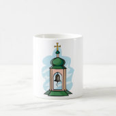 教会の鐘楼 コーヒーマグカップ (中央)