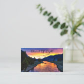 教会の風光明媚な信仰に基づく名刺 名刺 (スタンド正面)