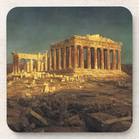 教会の「パルテノン」コースター コースター (正面)