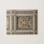 教会のsoffitからのMediciの紋章付き外衣、 ジグソーパズル (横)
