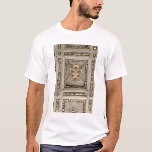 教会のsoffitからのMediciの紋章付き外衣、 Tシャツ (正面)