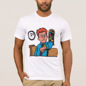 教会のTシャツに遅れて Tシャツ (正面)