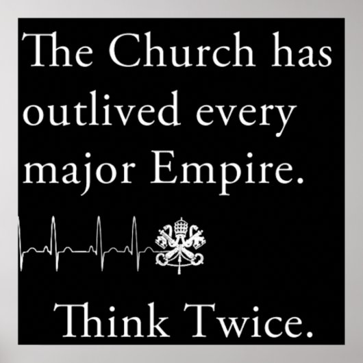 教会はすべての帝国ポスタ専攻のーより長生きした ポスター (正面)