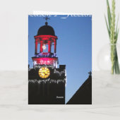 教会はクリスマスカードを点灯 シーズンカード (裏面)