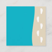 教会は提示カードを信じます スクエア名刺 (裏面)