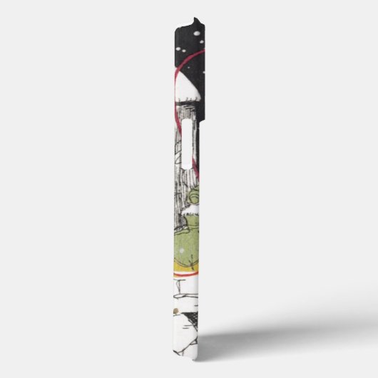 教会へビクトリアン行くヴィンテージクリスマス Case-Mate iPhoneケース (裏面 / 右)