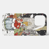 教会へビクトリアン行くヴィンテージクリスマス Case-Mate iPhoneケース (裏面 (横))