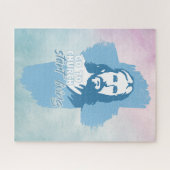 教会へ行け…!イエス・キリスト。キリスト教説教者 ジグソーパズル (横)