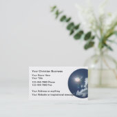 教会またはキリスト教ビジネステーマ 名刺 (スタンド正面)