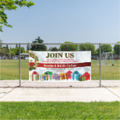 教会またはホリデーページェントのクリスマスバナー 横断幕 (インサイチュ)