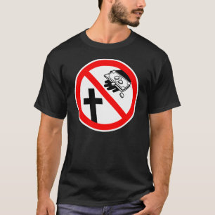 教会を食べ物を与えないで下さい Tシャツ
