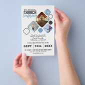教会イベントフライヤーバイブル勉強、会議 チラシ (ハンドル)