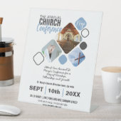 教会イベントフライヤーバイブル勉強、会議 台座サイン (インサイチュ)