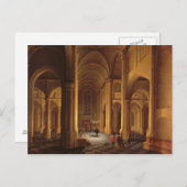 教会インテリア ポストカード (正面/裏面)