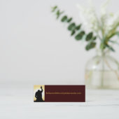 教会ウェブサイトカード スキニー名刺 (スタンド正面)