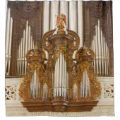 教会オルガン管のシャワー・カーテン シャワーカーテン (正面)