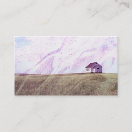 教会キリスト教の名刺 名刺 (正面)