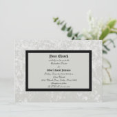 教会クラシックが発行する招待状調整 招待状 (スタンド正面)