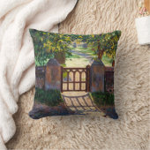 教会ゲート2012年 クッション (ブランケット)