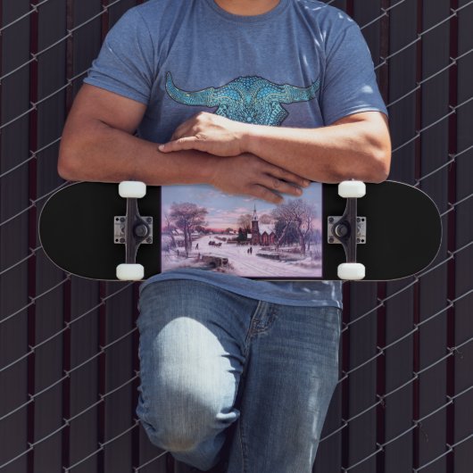 教会サービスのクリスマスイブモーニング スケートボード (室外3)