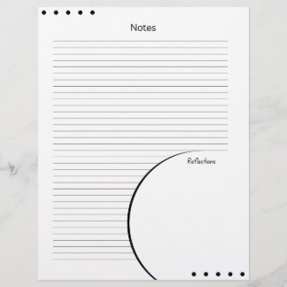 教会サービスクリスチャンブラック水玉模様 レターヘッド