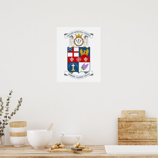 教会シール2 ポスター (キッチン)